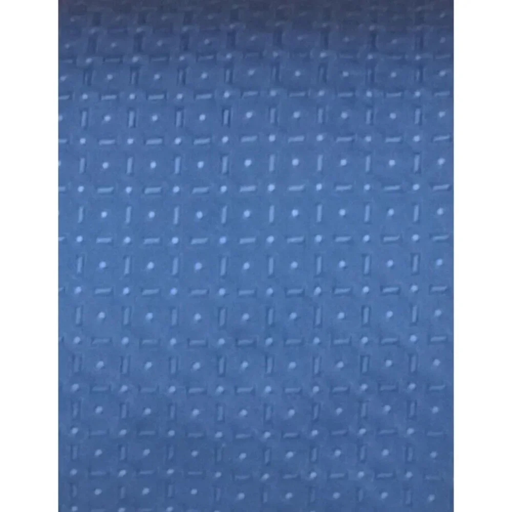HUGO BOSS Blue Geometric Silk Tie ITALY 60